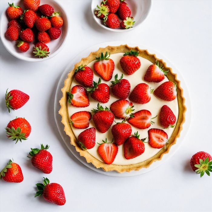 Fraises Parfaites : Guide pour une Tarte Éblouissante