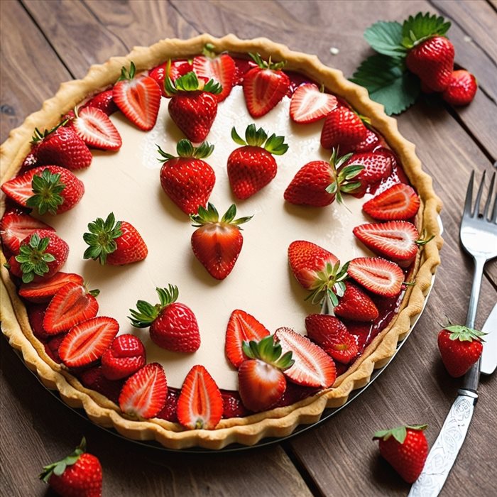 Tarte aux Fraises Maison : Recette Facile et Délicieuse