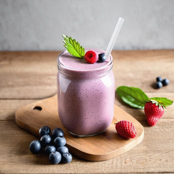 Smoothie Fraise Banane : Recette Équilibrée Facile