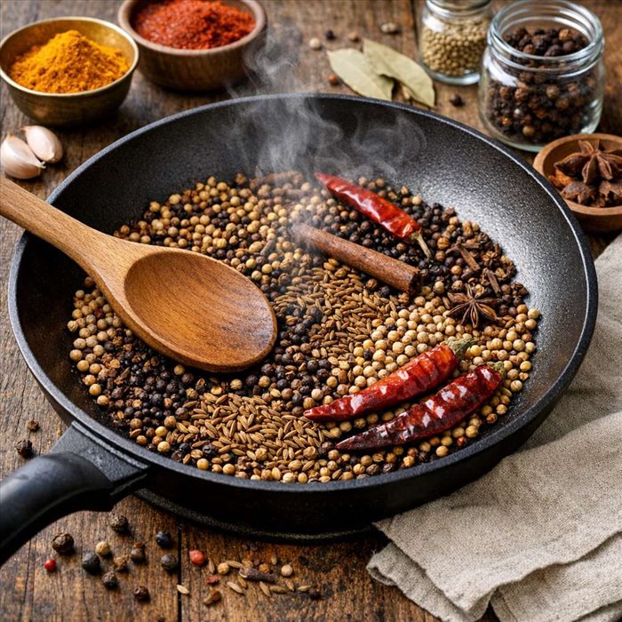 Pourquoi torréfier les épices avant de les cuisiner ? | Guide SEO