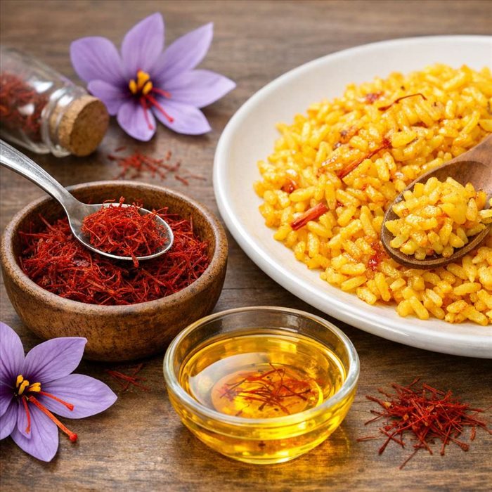 Pourquoi le safran colore autant en cuisine ? | Guide SEO