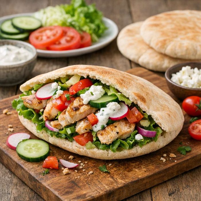 Sandwich au pain pita : comment bien le préparer ?