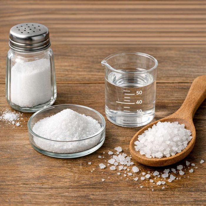 Pourquoi le sodium est indiqué au lieu du sel ? Guide simple
