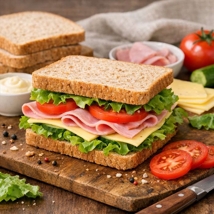Préparer un sandwich au pain de mie complet : guide complet