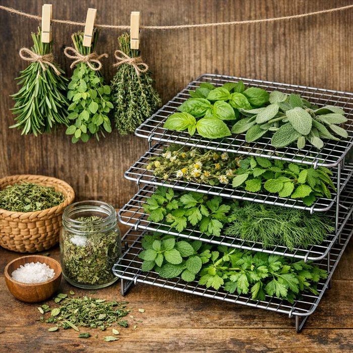 Comment sécher des herbes aromatiques sans moisissure ? | Guide complet