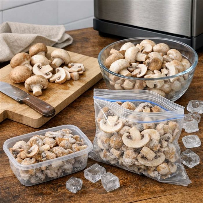 Peut-on congeler des champignons frais ? Guide complet