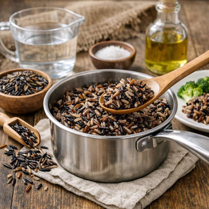 Cuisson du riz sauvage : guide simple pour le réussir à coup sûr