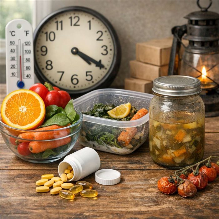 Comment les vitamines se dégradent-elles pendant le stockage ? Guide complet