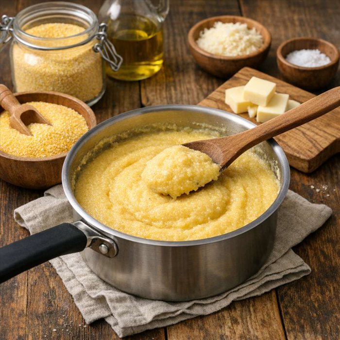 Temps de cuisson de la polenta : guide simple pour réussir