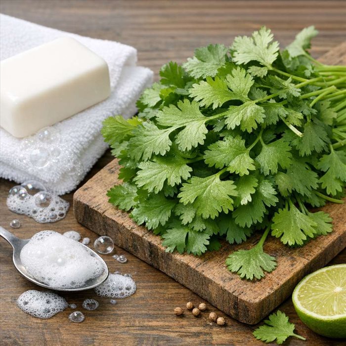 Coriandre fraîche : pourquoi elle a un goût de savon pour certains ?