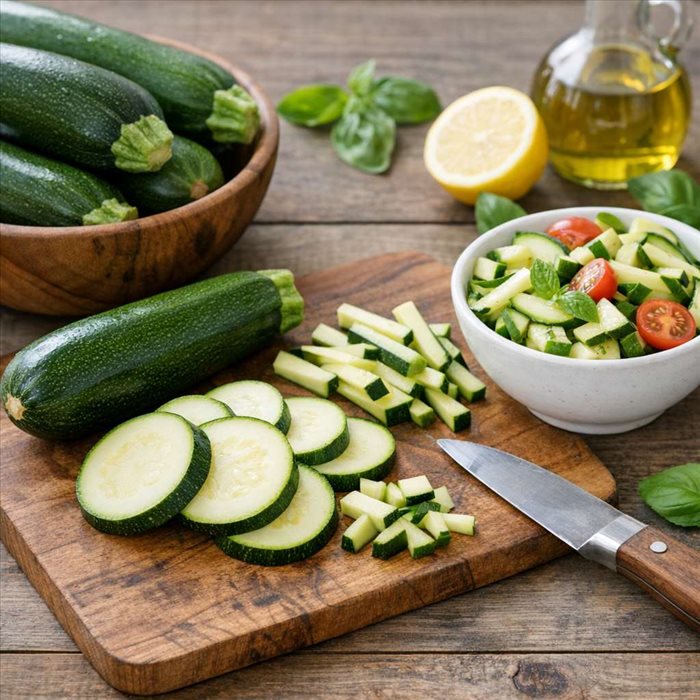 Peut-on manger une courgette crue ? Bienfaits et conseils