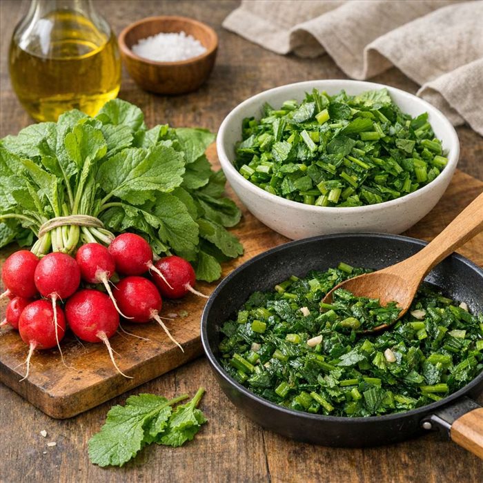 Peut-on manger les fanes de radis ? Conseils et recettes