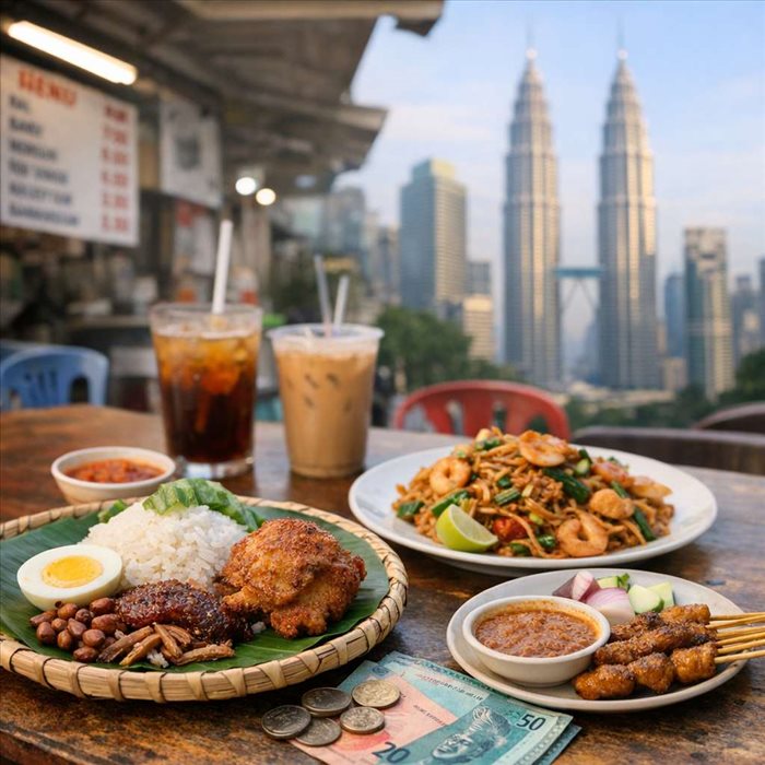 Prix de la nourriture à Kuala Lumpur : budget et coût moyen