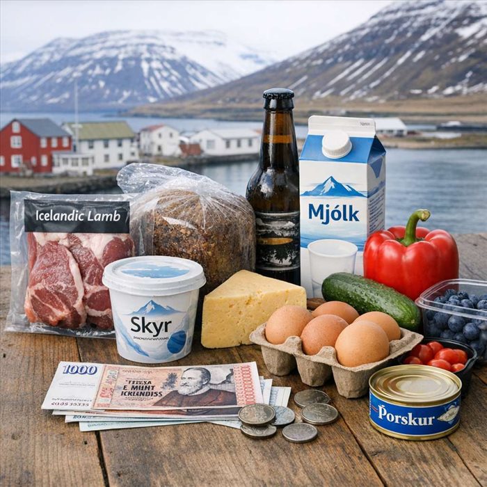 Prix de la nourriture en Islande : budget et coût moyen