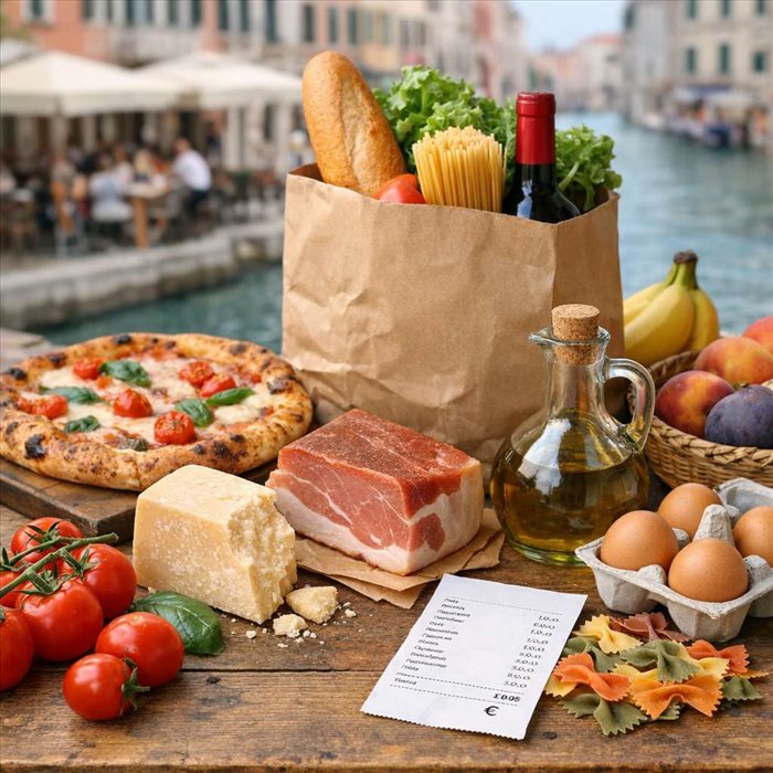 Prix de la nourriture en Italie : budget moyen et astuces