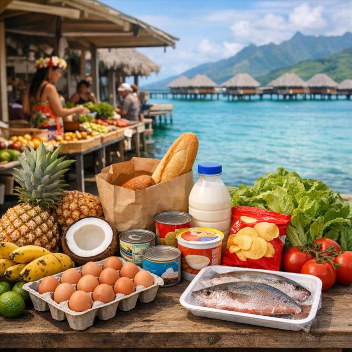 Prix de la nourriture à Tahiti : budget et coût moyen