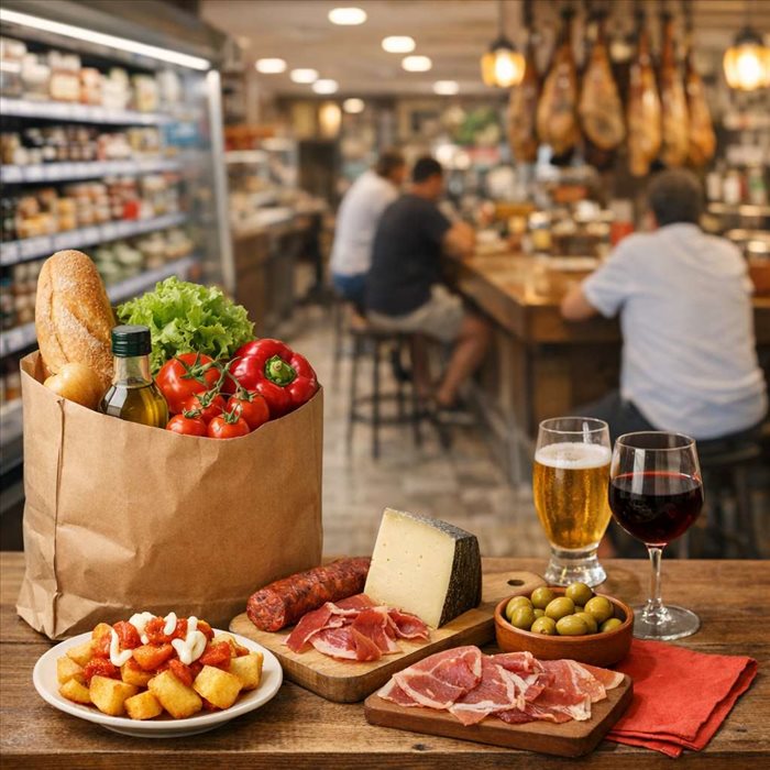 Prix de la nourriture en Espagne : budget et coût moyen