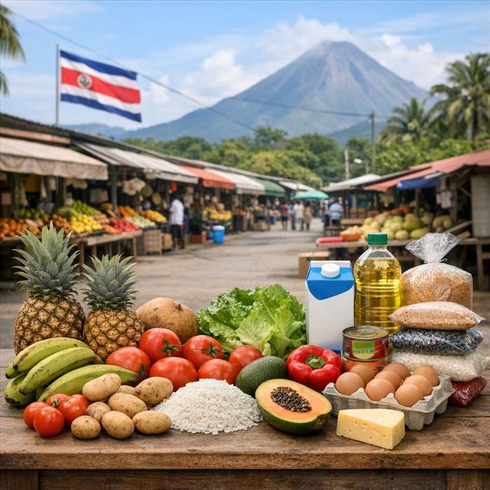Prix de la nourriture au Costa Rica : budget et coût moyen à connaître
