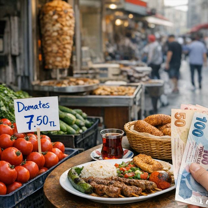 Prix de la nourriture à Istanbul : budget moyen et astuces