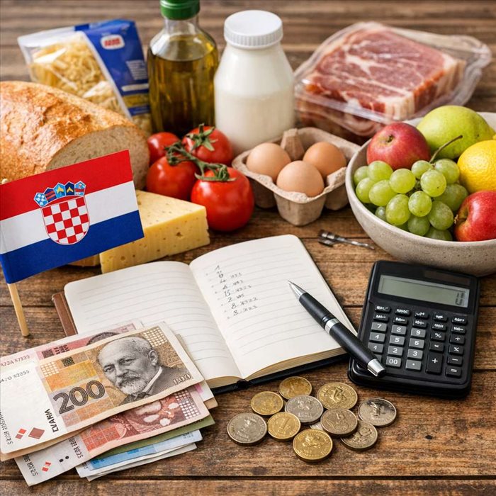 Prix de la nourriture en Croatie : budget moyen et conseils