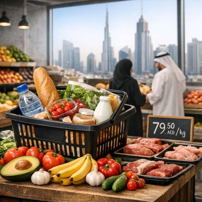 Prix de la nourriture à Dubaï : budget et coût moyen