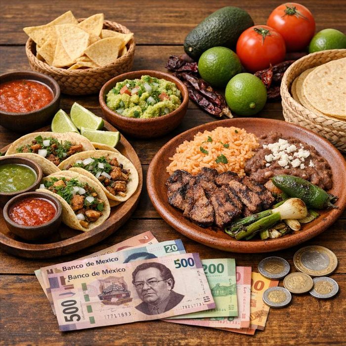 Prix de la nourriture au Mexique : budget, repas et coûts moyens en 2025