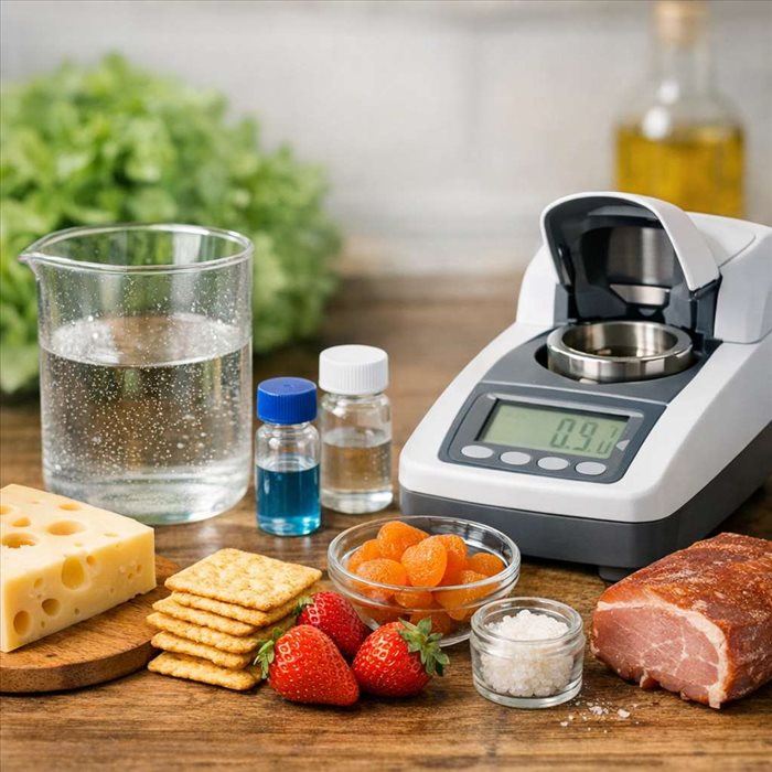 Activité de l'eau dans un aliment : comprendre le concept clé